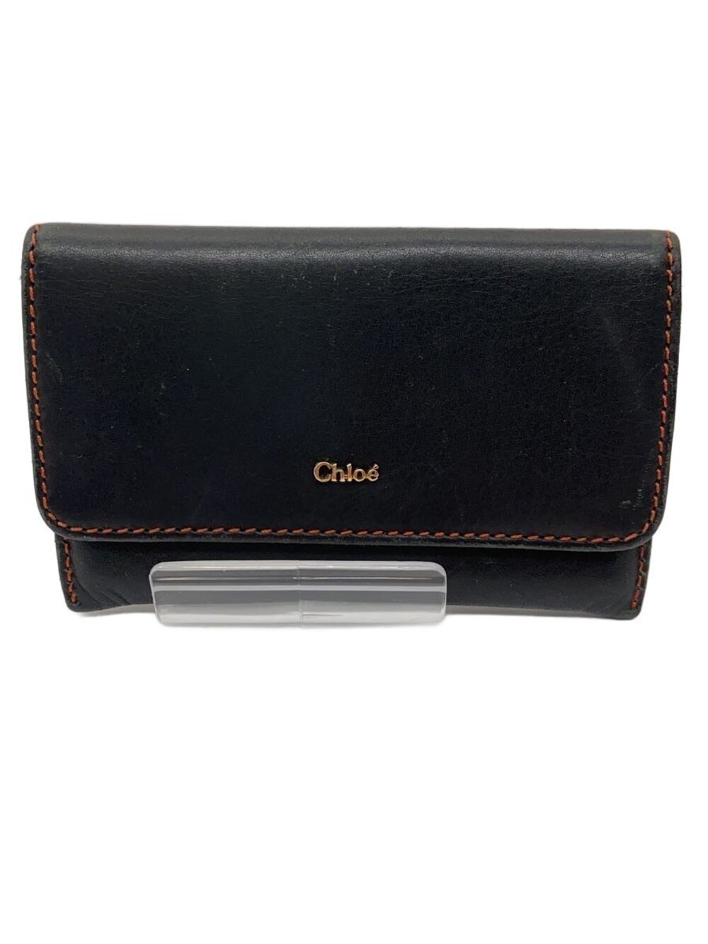 Chloe Card Case Wallet Black